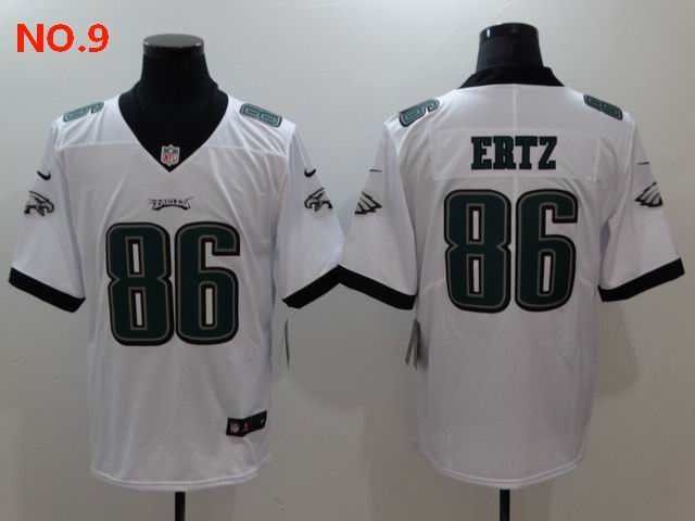 Men's Philadelphia Eagles #86 Zach Ertz Jersey NO.9;